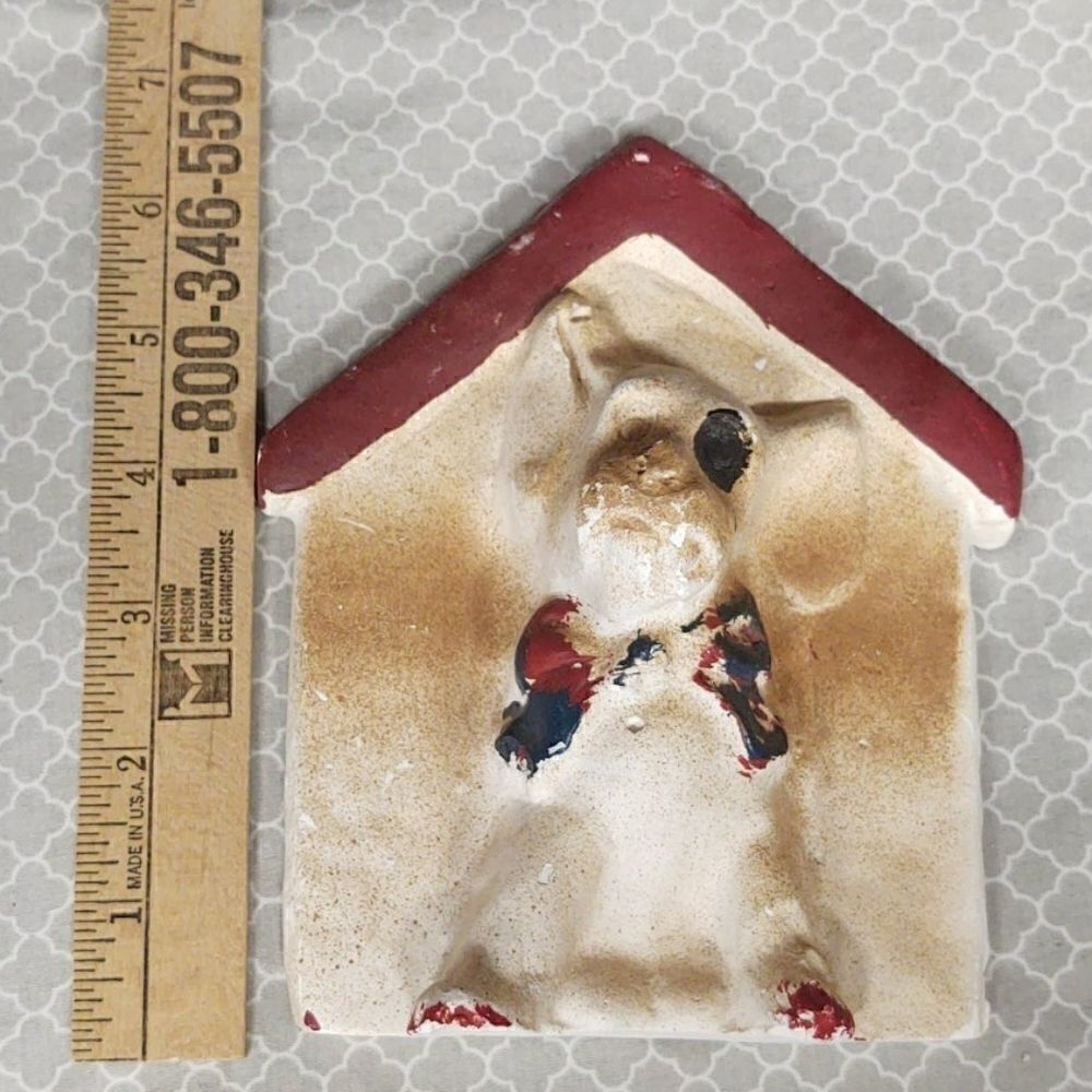 Set of fun antique chalkware dogs - Picture 3 of 4